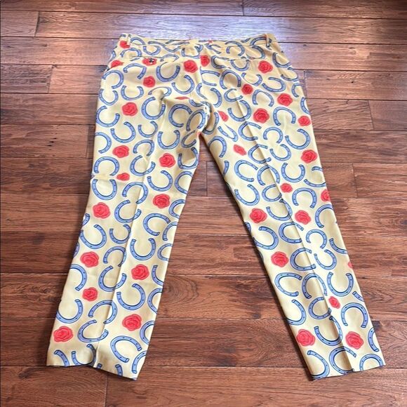 Stylish Yellow Patterned Women's Jeans - Picture 7 of 12